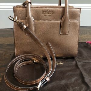 Rose gold Kate Spade crossbody